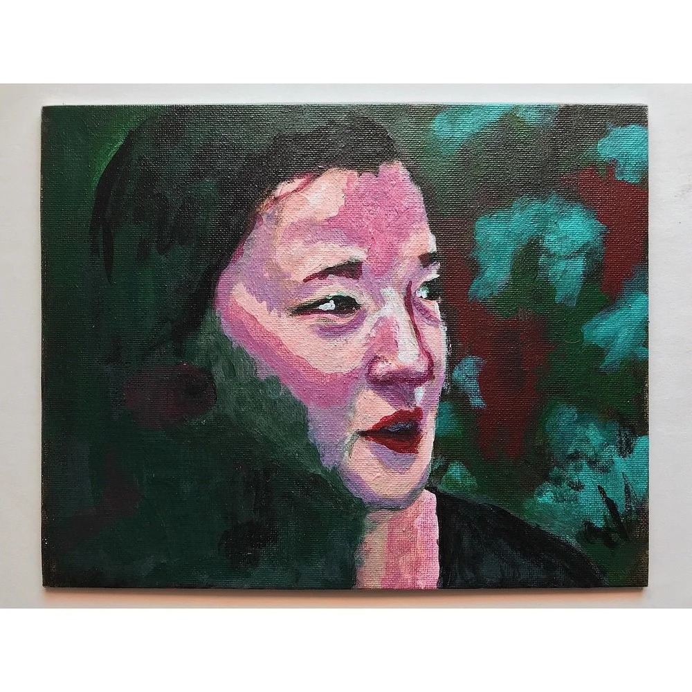 painting of cher